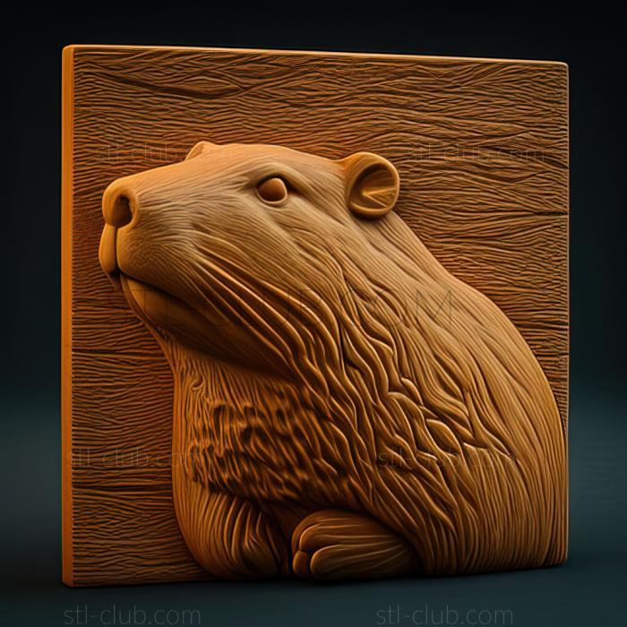 3D model st Capybara (STL)